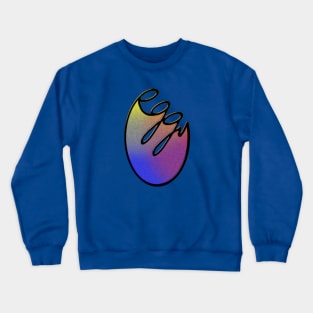 Eggy - Rainbow Grain Crewneck Sweatshirt